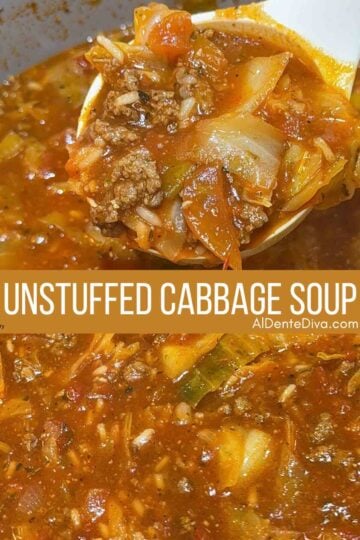 Unstuffed cabbage soup