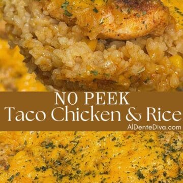no peek taco chicken and rice