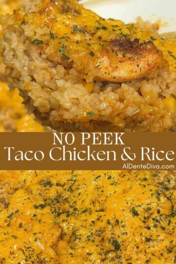 no peek taco chicken and rice