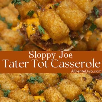 sloppy joe tater tot casserole cover