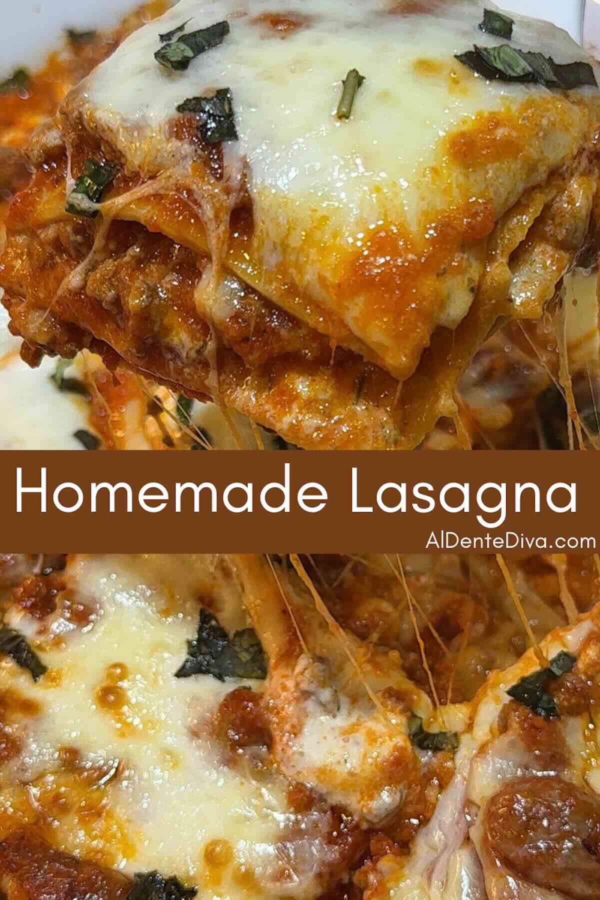 classic homemade lasagna