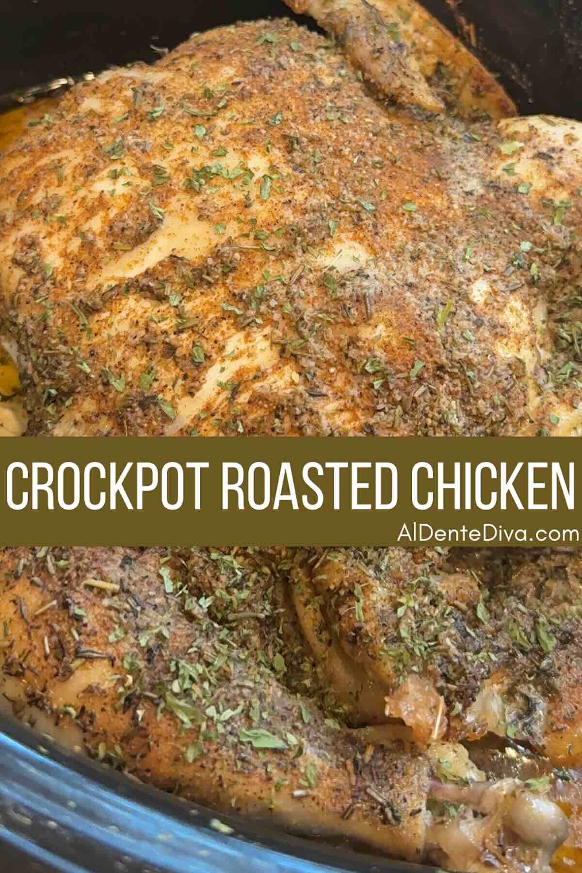crockpot roasted chicken cover