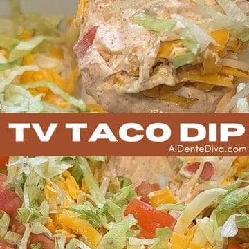 tv taco dip cover