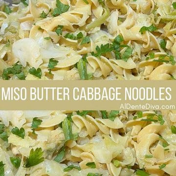 miso butter cabbage noodles cover