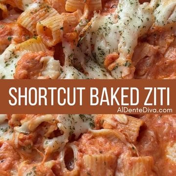 shortcut baked ziti cover