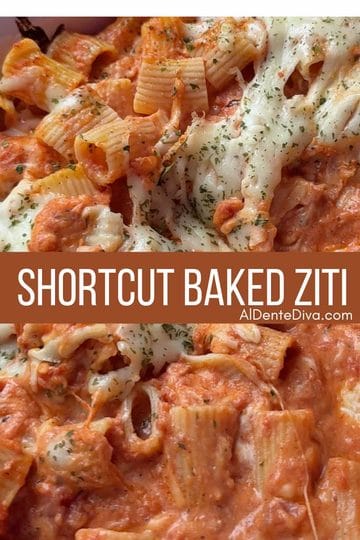 shortcut baked ziti cover